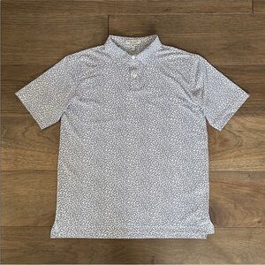 Peter Millar Youth Performance Jersey Polo, Mahi Mahi Patterned Golf Shirt